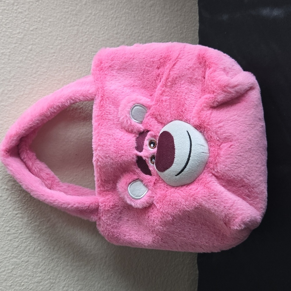 Lotso Toy Story Disney Plush Bear Face Kids Tote